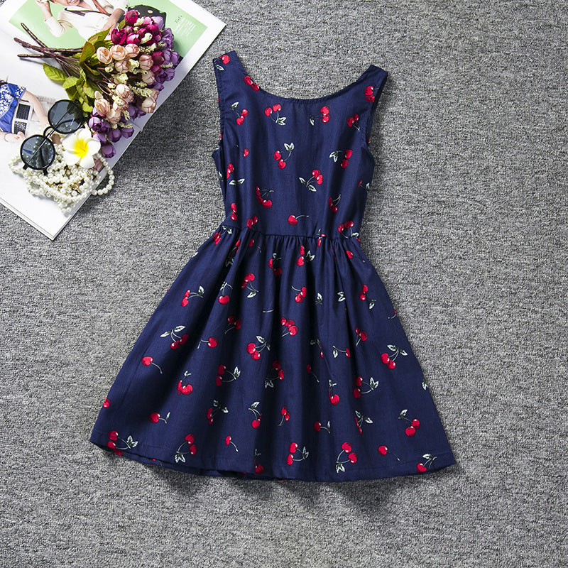 Children's Skirt Lace Long-sleeved Girls White Princess Irregular Dress-Dress-ridibi