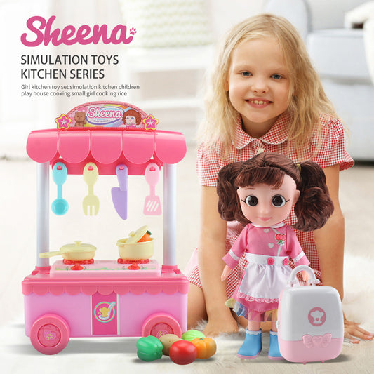 Kitchenware Kit Kids Toys Children Play House Educational Toys Chef Role Play-Toys-ridibi