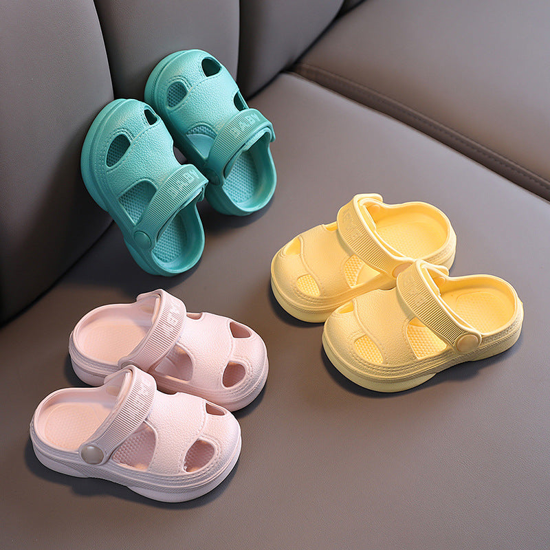 Children's Hole Shoes Summer Boys Baby Soft-soled Non-slip Beach Shoes-Shoes-ridibi