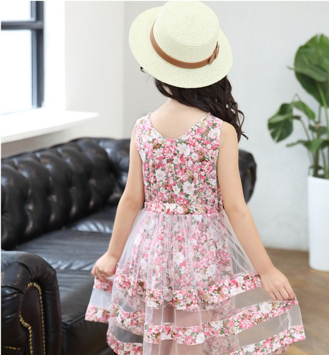 Summer Baby Girl Dance Floral Dress-Dress-ridibi