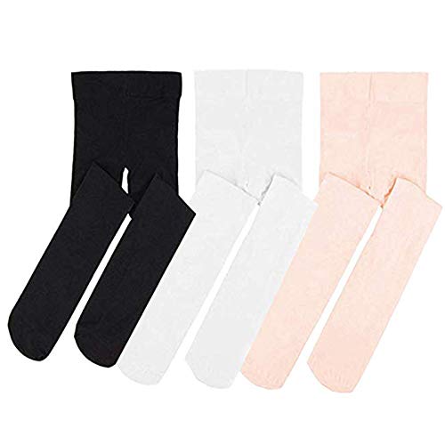 Girls Ballet Dance Students School Footed Tight (Toddler/Little Kid/Big Kid)-Tights-ridibi