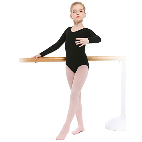 Girls Ballet Dance Students School Footed Tight (Toddler/Little Kid/Big Kid)-Tights-ridibi