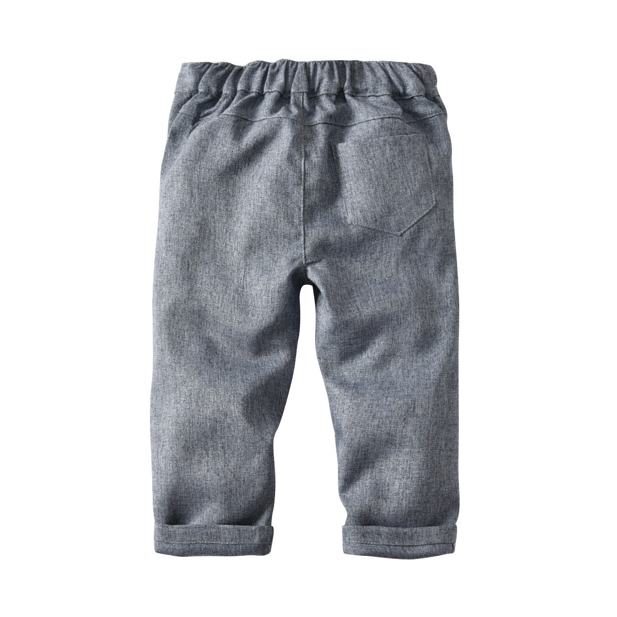 Boys' long-sleeved shirt and vest trousers-Suite Set-ridibi