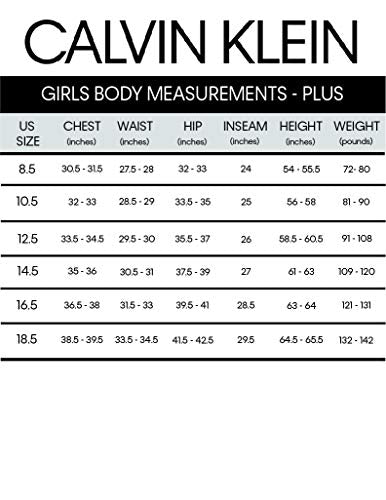 Calvin Klein Girls' Sleeveless Party Dress, Fit and Flare Silhouette, Round Neckline & Back Zip Closure-Back to results-ridibi