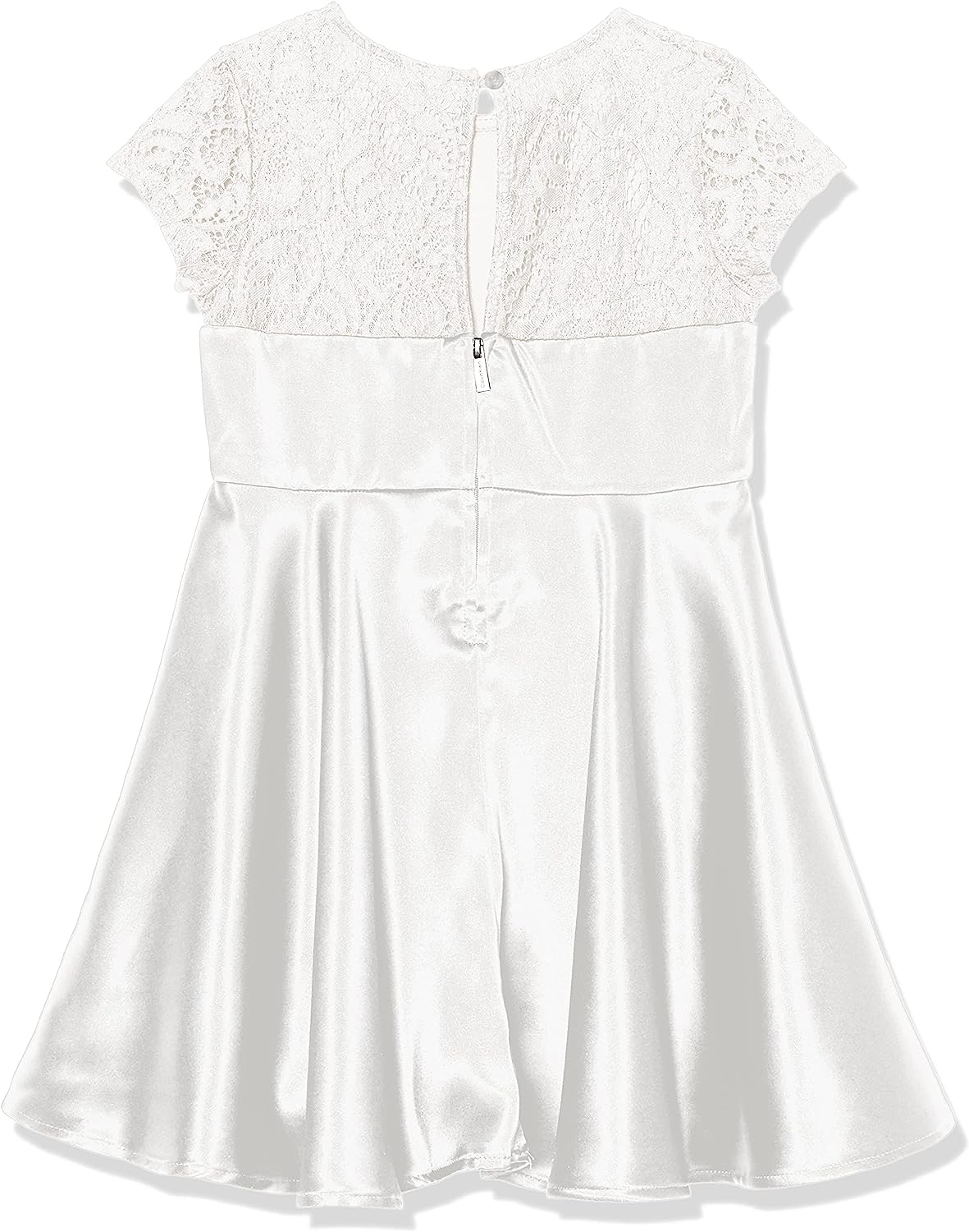 Calvin Klein Girls' Sleeveless Party Dress, Fit and Flare Silhouette, Round Neckline & Back Zip Closure-Back to results-ridibi