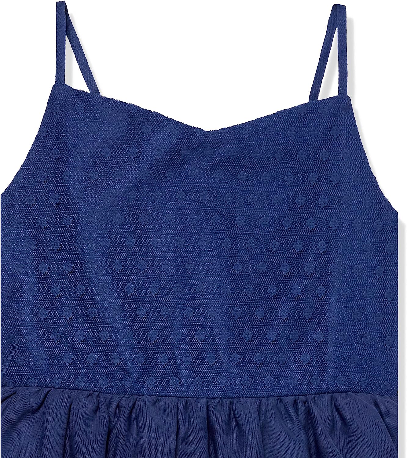 Calvin Klein Girls' Sleeveless Party Dress, Fit and Flare Silhouette, Round Neckline & Back Zip Closure-Back to results-ridibi