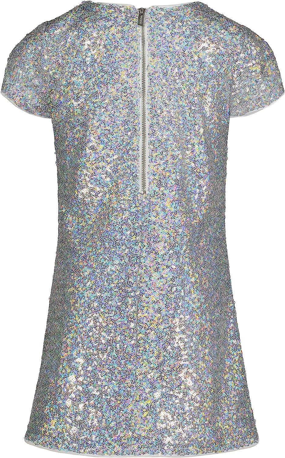 Calvin Klein Girls' Sleeveless Party Dress, Fit and Flare Silhouette, Round Neckline & Back Zip Closure-Back to results-ridibi