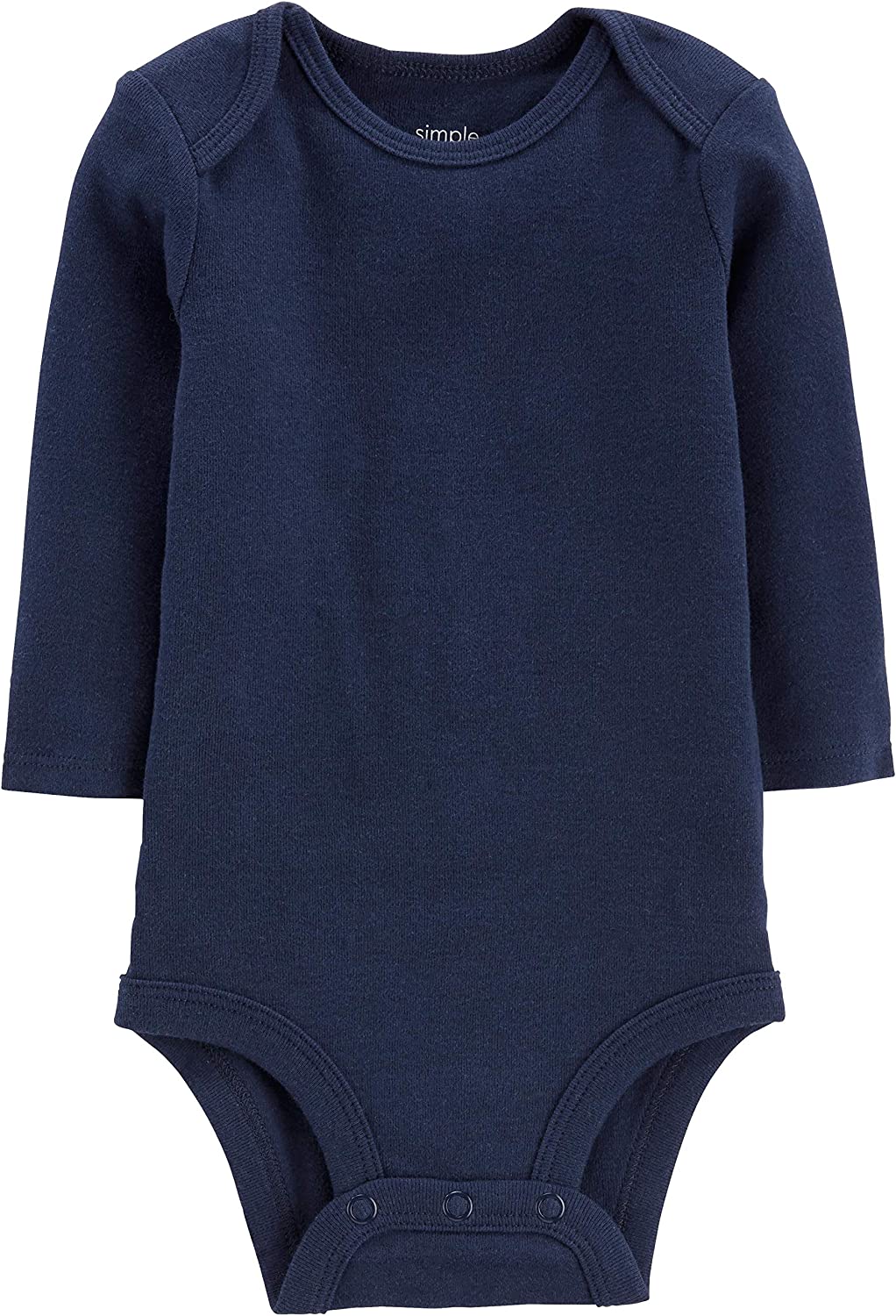 Carter's Baby Boys' Long-Sleeve Bodysuit, Pack of 5-Bodysuits-ridibi