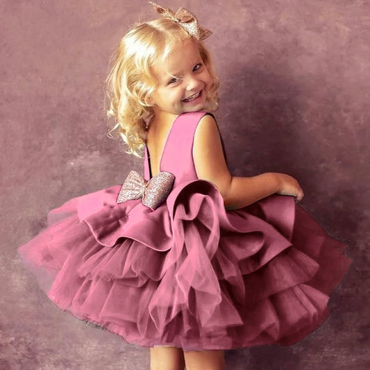 Baby Girl Dress - Party Wear 3 - 24m-Dress-ridibi