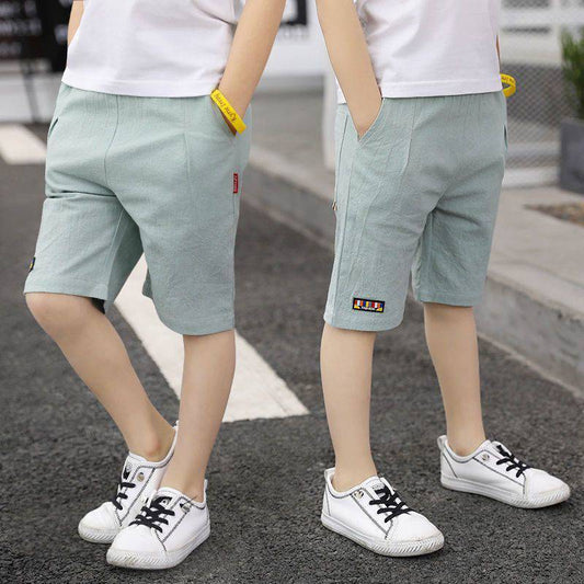Boys' Shorts Children's Fashionable Thin Casual Pants-Shorts-ridibi