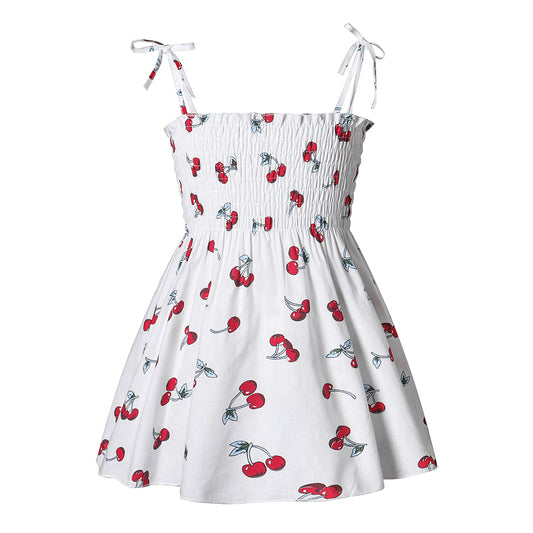 Baby Girl Summer Cotton Dress For Children-Dress-ridibi