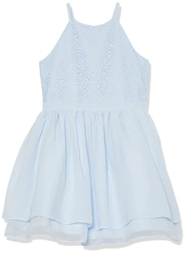Calvin Klein Girls' Sleeveless Party Dress, Fit and Flare Silhouette, Round Neckline & Back Zip Closure-Back to results-ridibi