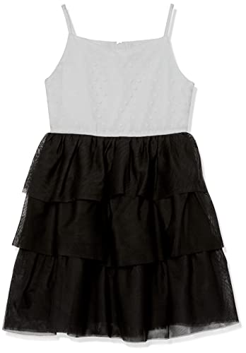 Calvin Klein Girls' Sleeveless Party Dress, Fit and Flare Silhouette, Round Neckline & Back Zip Closure-Back to results-ridibi
