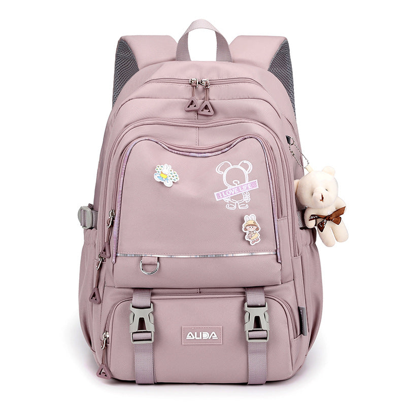 Girls' Large Capacity Student Backpack-Backpack-ridibi