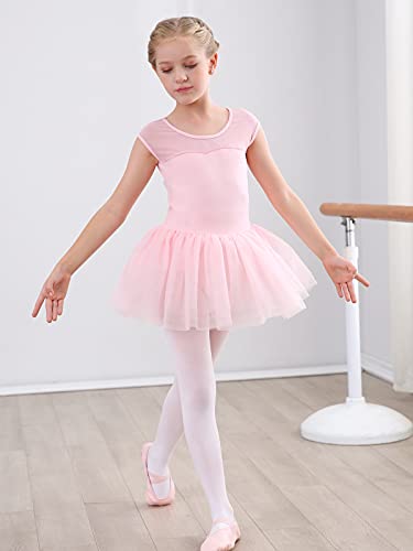 Girls Ballet Leotards Dance Skirt Dress Outfit (Toddler/Little Kid/Big Kid)-Ballet Dress-ridibi