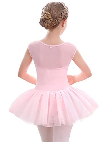 Girls Ballet Leotards Dance Skirt Dress Outfit (Toddler/Little Kid/Big Kid)-Ballet Dress-ridibi