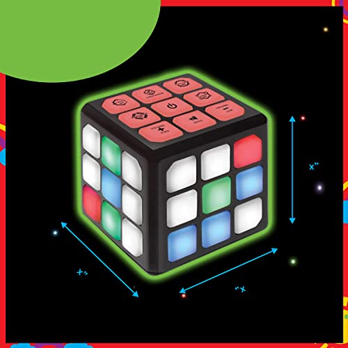 Winning Fingers Flashing Cube Electronic Memory & Brain Game | 4-in-1 Handheld Game for Kids | STEM Toy for Kids Boys and Girls | Fun Gift Toy for Kids Ages 6-12 Years Old-Handheld Games-ridibi