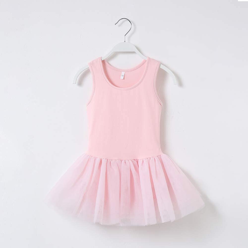 Girls Ballet Leotards Dance Skirt Dress Outfit (Toddler/Little Kid/Big Kid)-Ballet Dress-ridibi