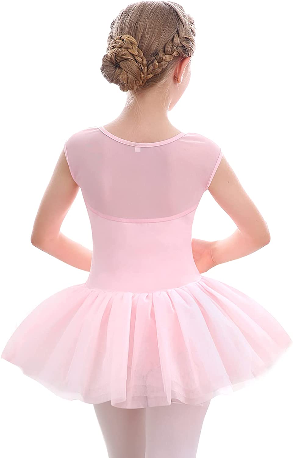 Girls Ballet Leotards Dance Skirt Dress Outfit (Toddler/Little Kid/Big Kid)-Ballet Dress-ridibi