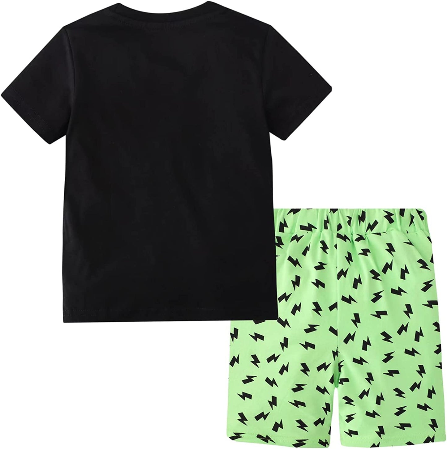 Toddler Boy Clothes Kids Summer Outfits Shirt Short Sets 2-7T-Short Sets-ridibi