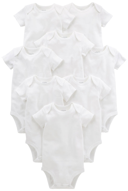 Carter's Short-Sleeve Bodysuit, Pack of 8-Back to results-ridibi