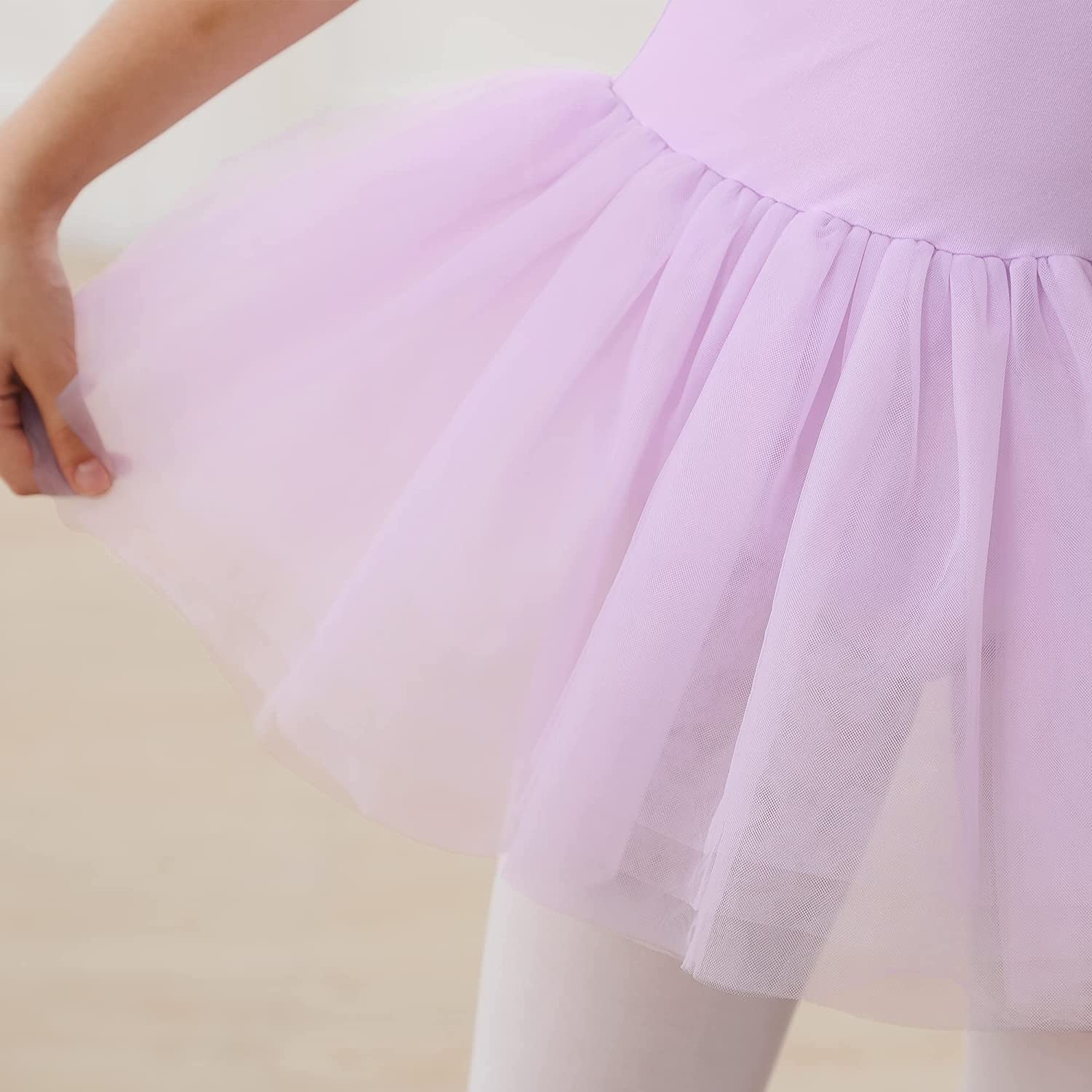 Girls Ballet Leotards Dance Skirt Dress Outfit (Toddler/Little Kid/Big Kid)-Ballet Dress-ridibi