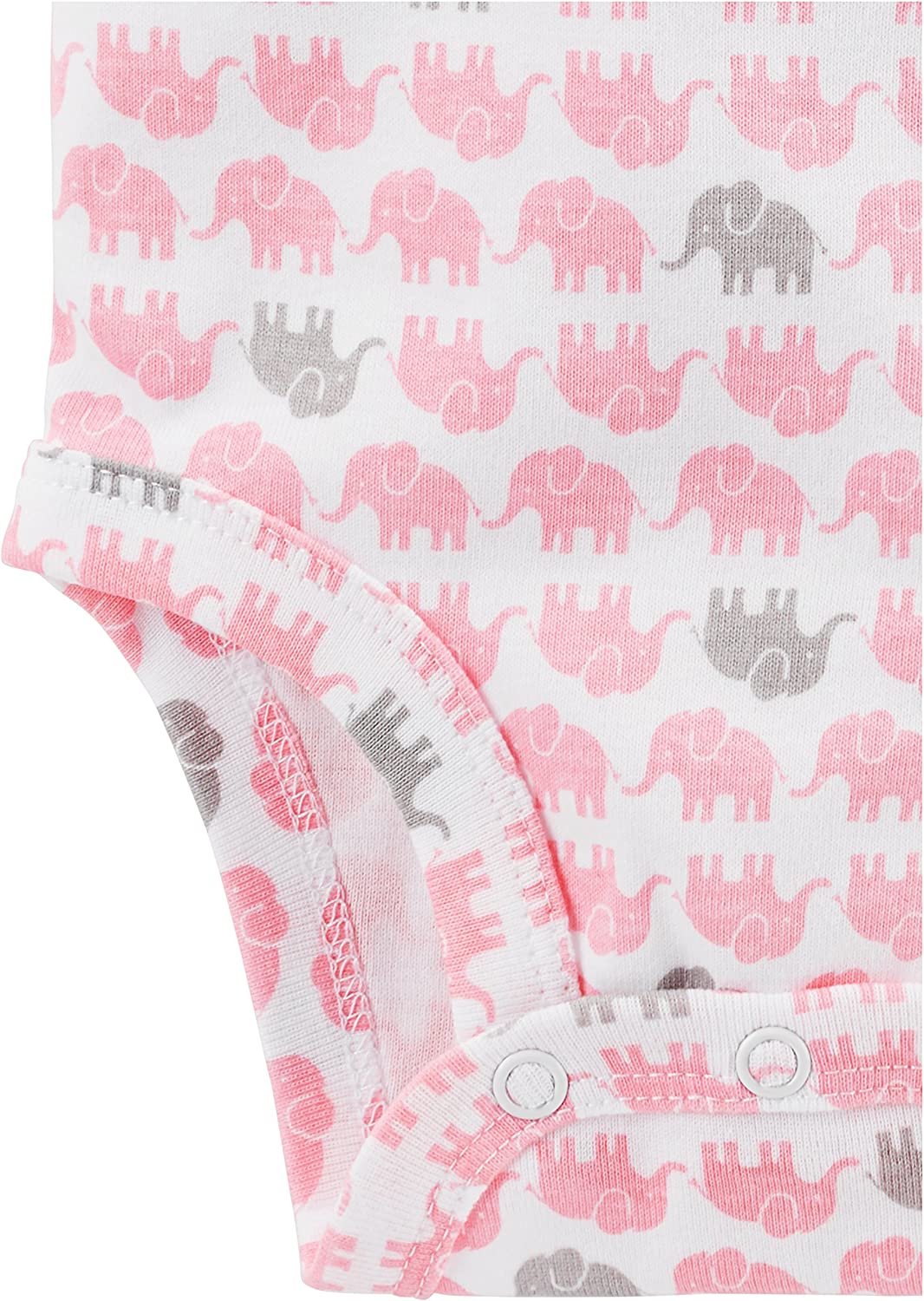 Carter's Baby Girls' Short-Sleeve Bodysuit, Pack of 6-Bodysuits-ridibi