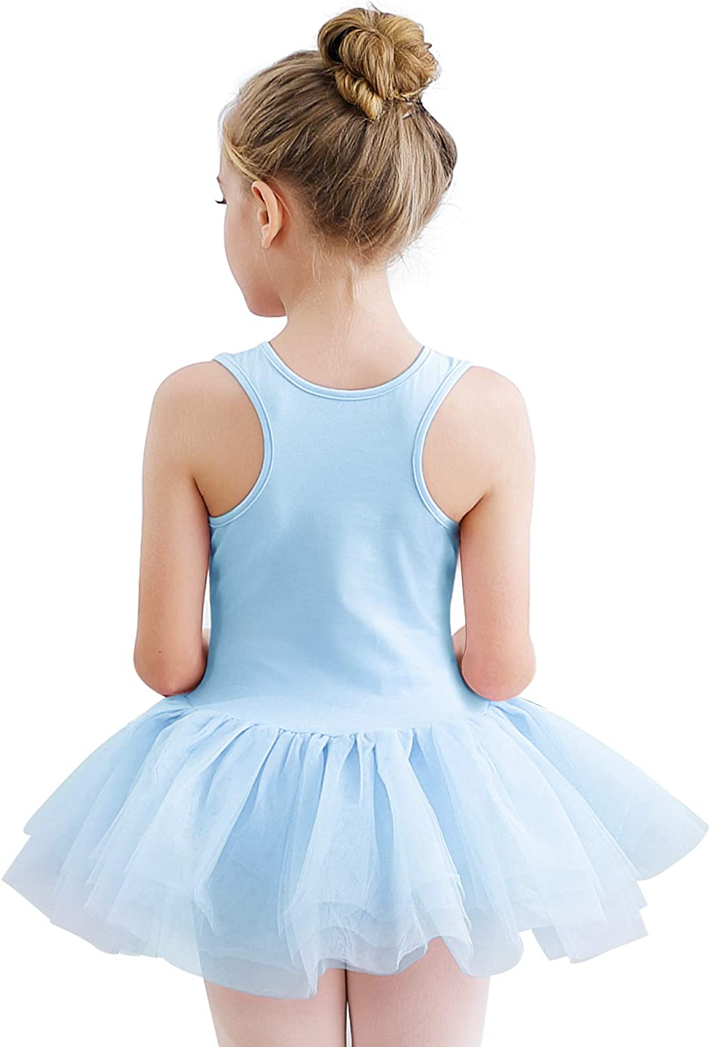 Girls Ballet Leotards Dance Skirt Dress Outfit (Toddler/Little Kid/Big Kid)-Ballet Dress-ridibi