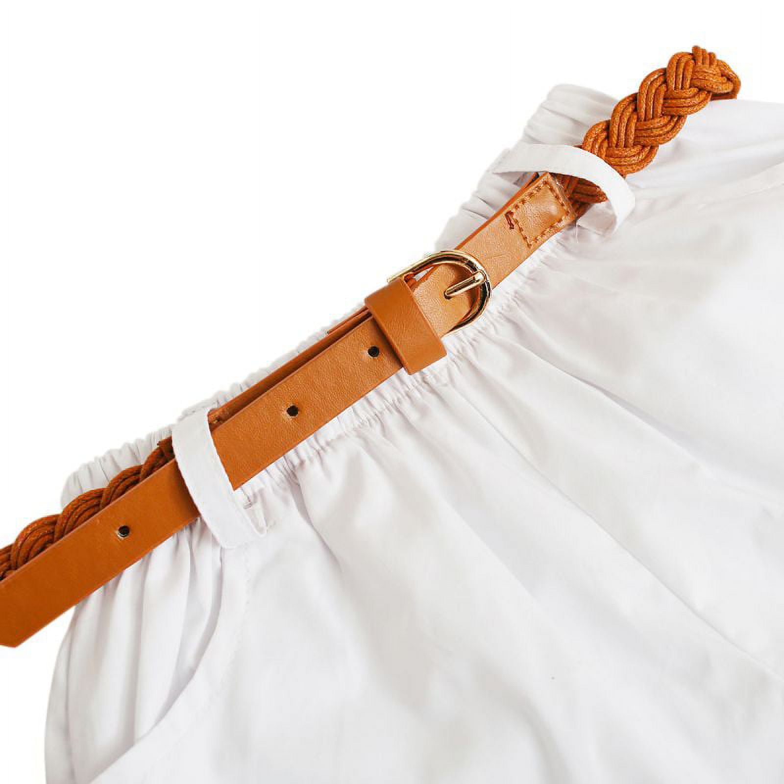 2PCS Kids Toddler Baby Girls Outfits Summer Clothes Sleeveless T-shirt Tops Shorts Clothes Set - Image 4