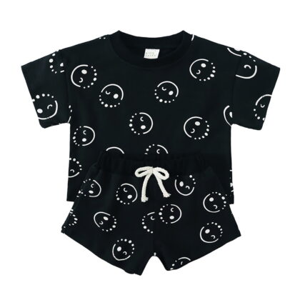 Boys Sets Size 6 Toddler Boys Short Sleeve Solid T Shirt Tops Shorts Child Kids 2PC Set Outfits Clothes