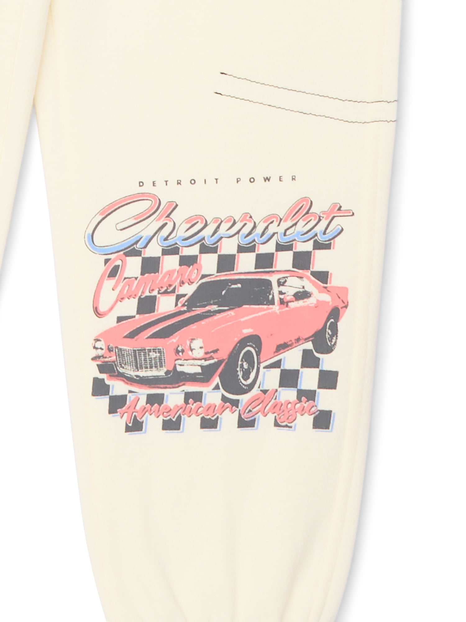 Chevy Camaro Boys Fleece Graphic Sweatshirt and Jogger Pants Set, 2-Piece, Sizes 4-18 - Image 3