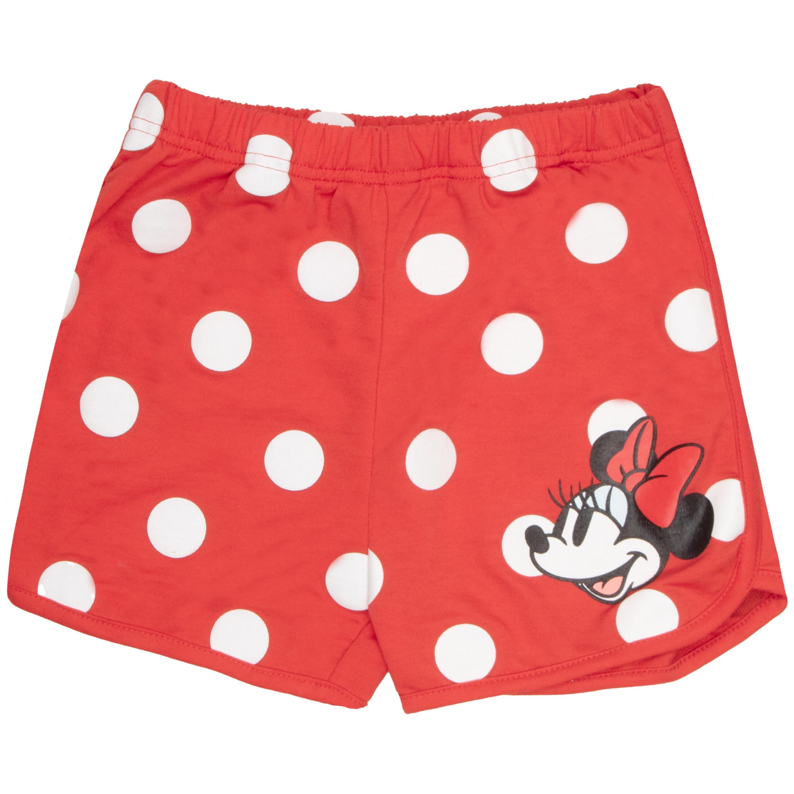 Disney Characters Girls 2-Piece Kids Clothing Set - Hoodie T-Shirt & Shorts 2-Pack Bundle Set for Girls (Size 5-4T) - Image 2