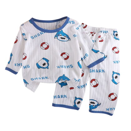 FAOWME Child Kids Girls ????ajamas Sets Long Sleeve Sl????epwear Loung????wear ????js Pullover Tops+Pants Outfits Clothes Sets Classic O-Neck Dailywear