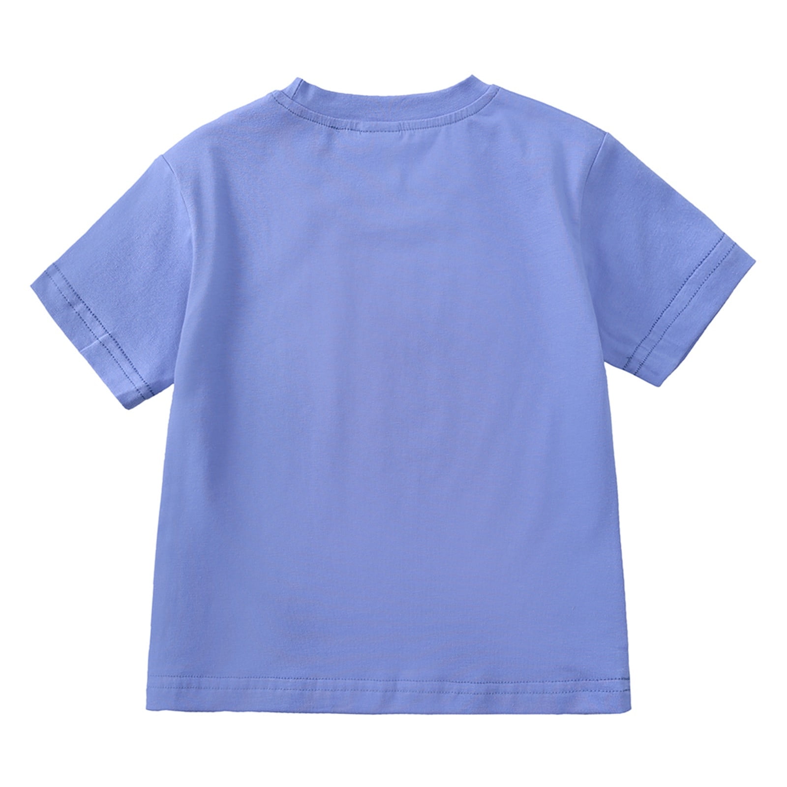 Kids Boy'S Clothing Solid T-Shirt And Shorts Set Crew Neck Baby Summer Clothes Baby Boy Outfit Sets 7-8 Years Cute Boy Clothing - Image 4
