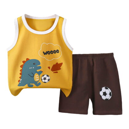 Kids Clothes Boys Summer Clothes Cotton Shirts and Shorts Kids Outfits