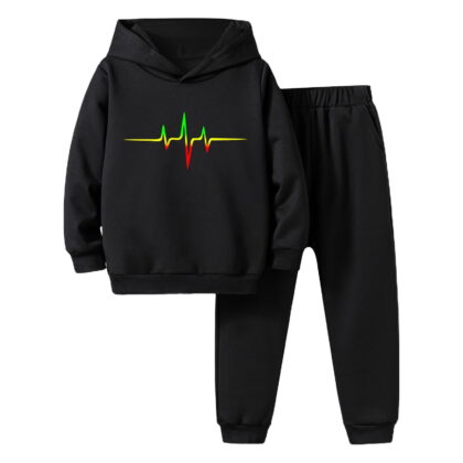 Kids Clothes Kids Casual Long Sleeve Letter Print Shirt Tops Pants 2Pcs Set Outfit Boy BK1 9 Years-10 Years