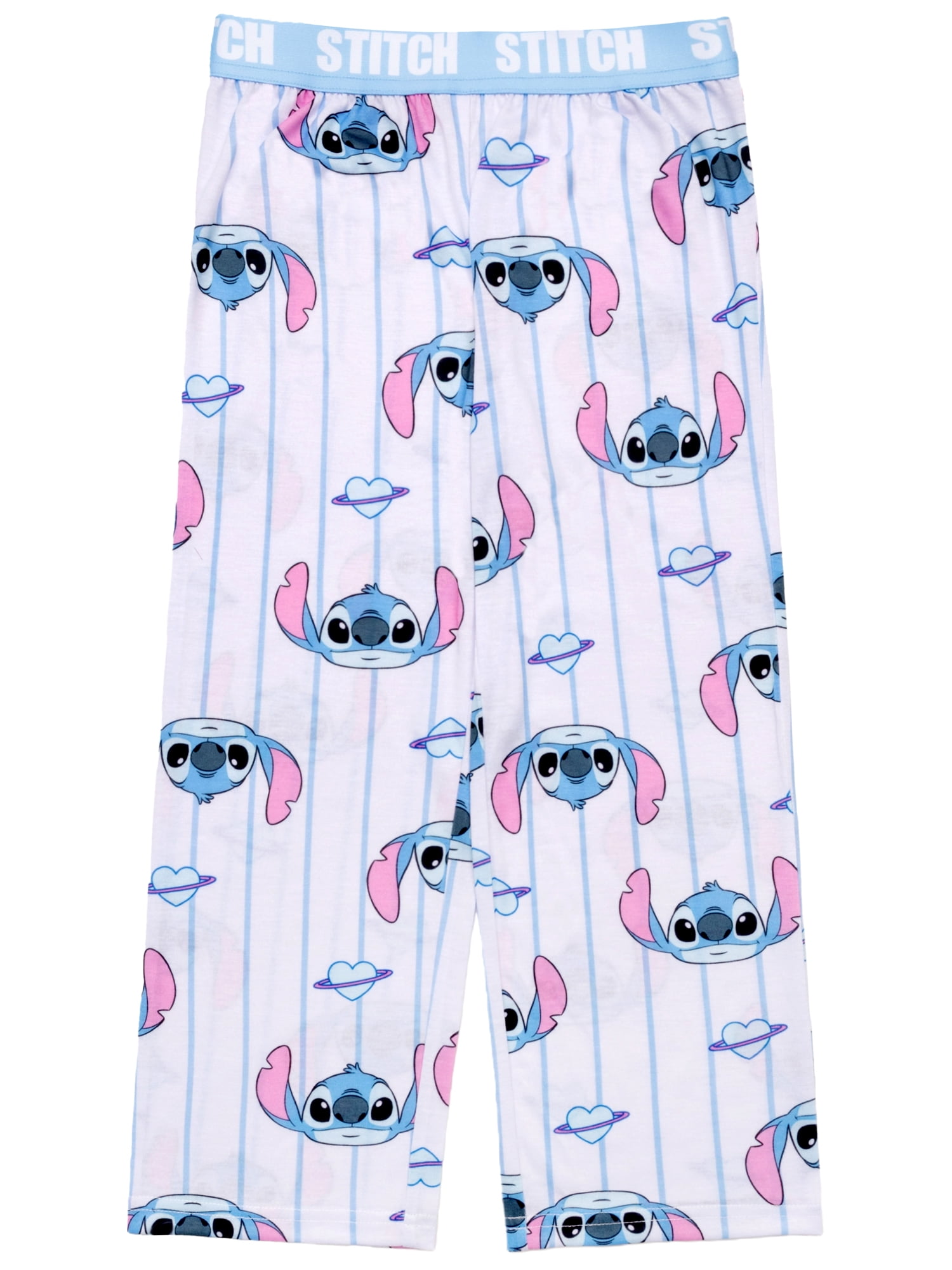 Lilo & Stitch Girls 2-Piece Jersey Short Sleeve Top and Pant, Sizes 4-16 - Image 2