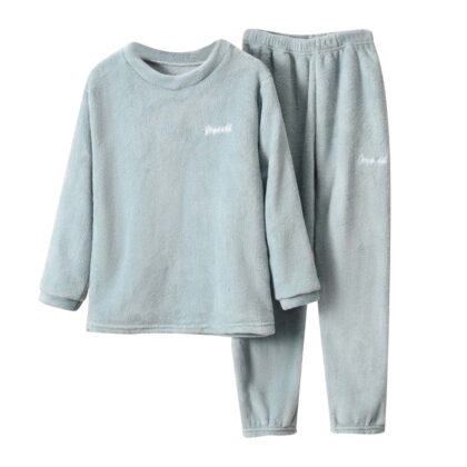 Lujianch Kids' Clothing Set, Coral Clothing, Winter Warm Long Sleeve Clothing 165/XL