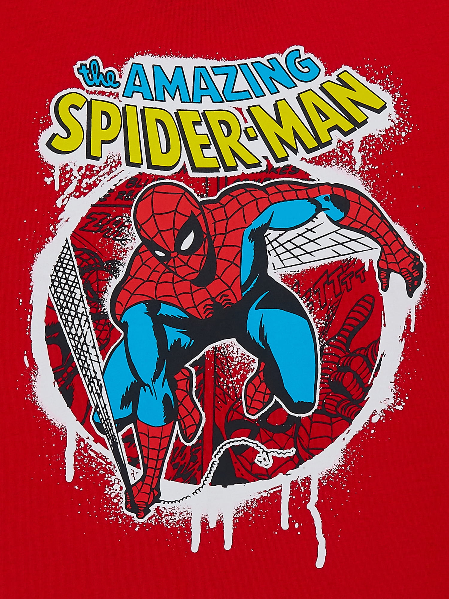 Marvel Boys' & Big Boys' Spider-Man City Slinger, Graphic T-Shirt, Sizes 4-18 - Image 5