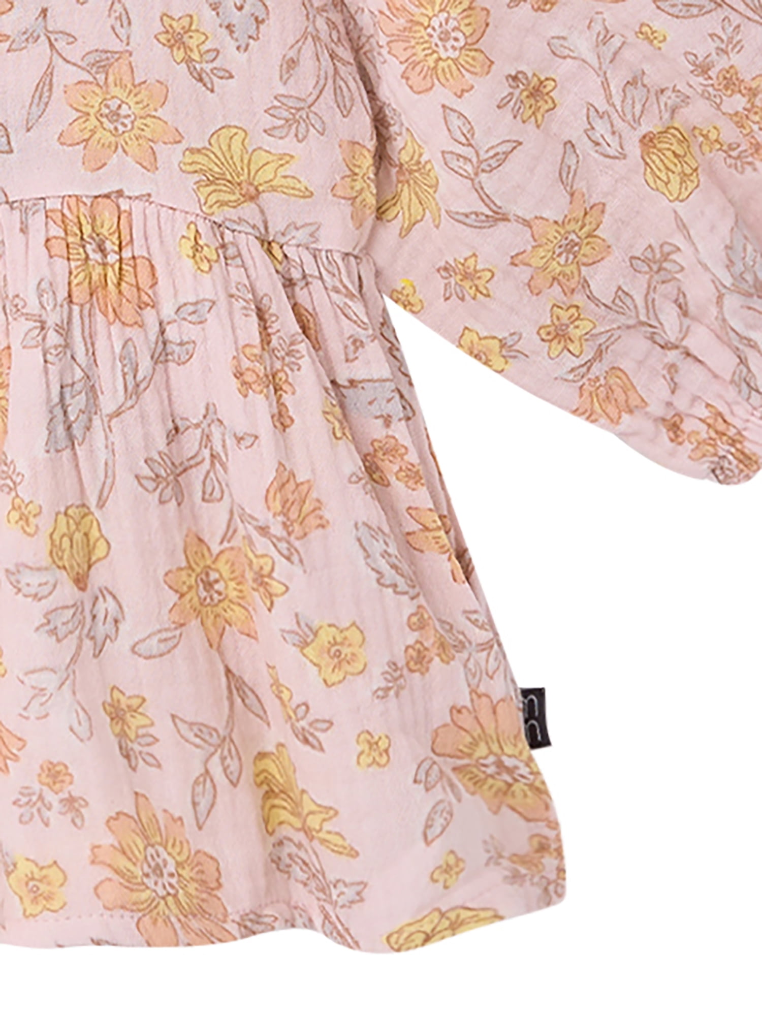 Modern Moments by Gerber Toddler Girl Top and Short Outfit Set with Crossback Detail, 2-Piece, Sizes 12 Months - 5T - Image 4