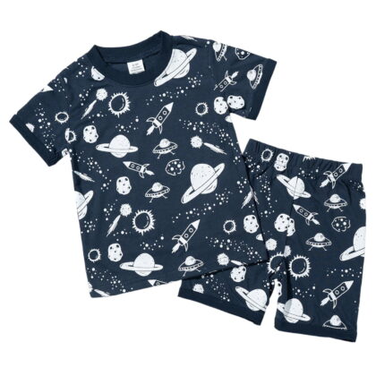 NIEWTR Toddler Baby Boy Outfits Summer Kids Short Sleeve Dinosaur T Shirts Tops Shorts Clothes for Boys For 18-24 Months 2t 3t 4t 5t 6t Pajamas & Dailywear Set ,5-6 Years