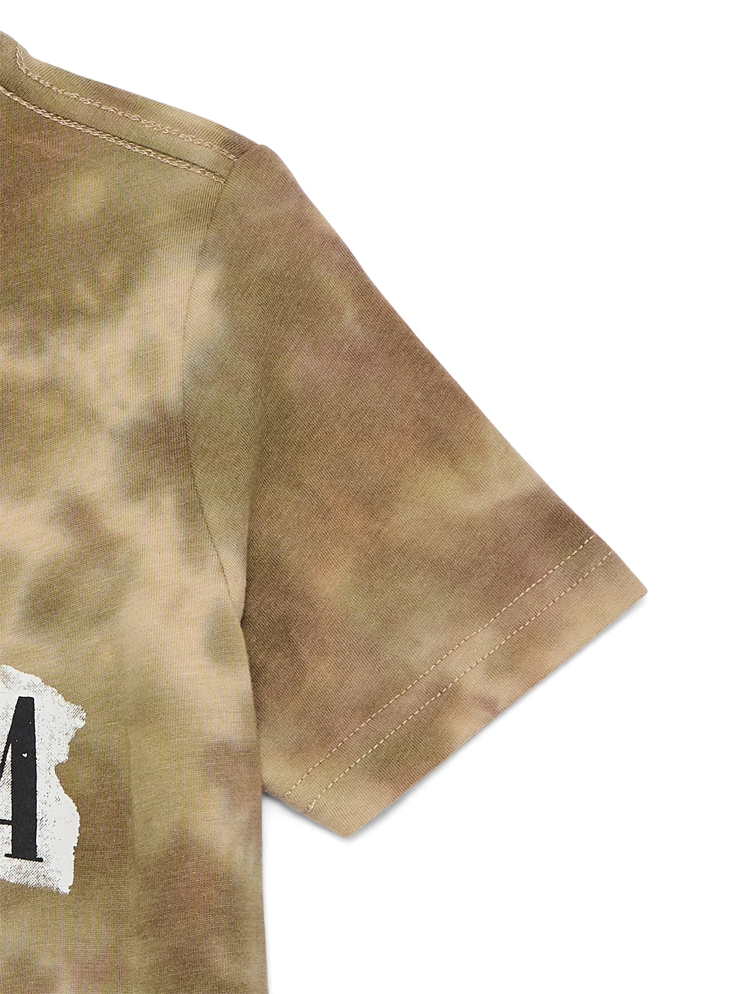Nirvana Boys Tie Dye Graphic Tee with Short Sleeves, Sizes 4-18 - Image 3