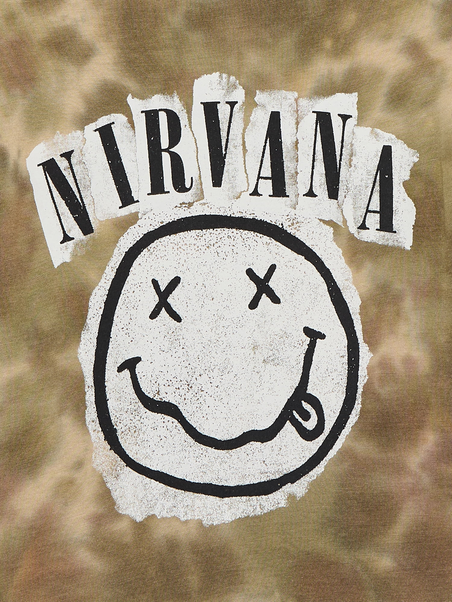 Nirvana Boys Tie Dye Graphic Tee with Short Sleeves, Sizes 4-18 - Image 2