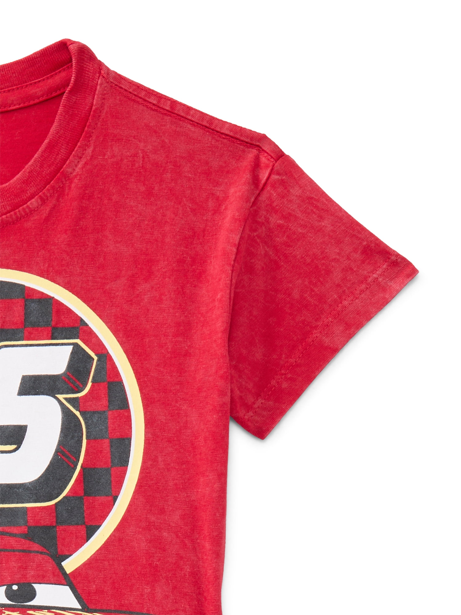 Pixar Cars Toddler Boys' Graphic Tee with Short Sleeves, Sizes 12M-5T - Image 4