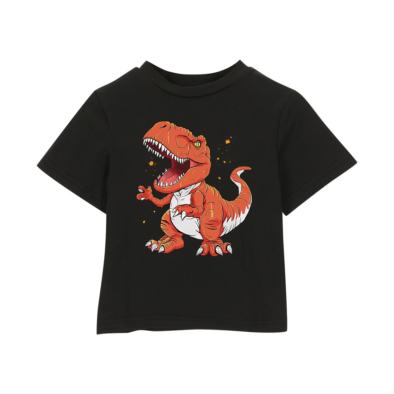 Sentuca Boys Clothes Size 5 Years Casual Dinosaur Graphic T Shirts and Shorts Outfit Sets Loungewear for Kids Clothes - Image 3