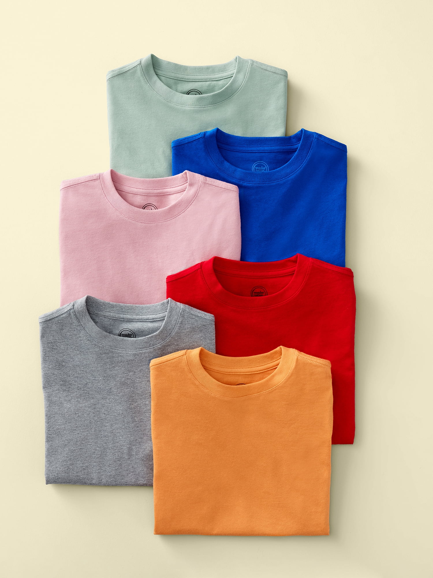 Wonder Nation Boys Kid Tough Tee with Short Sleeves, Sizes 4-18 & Husky - Image 3