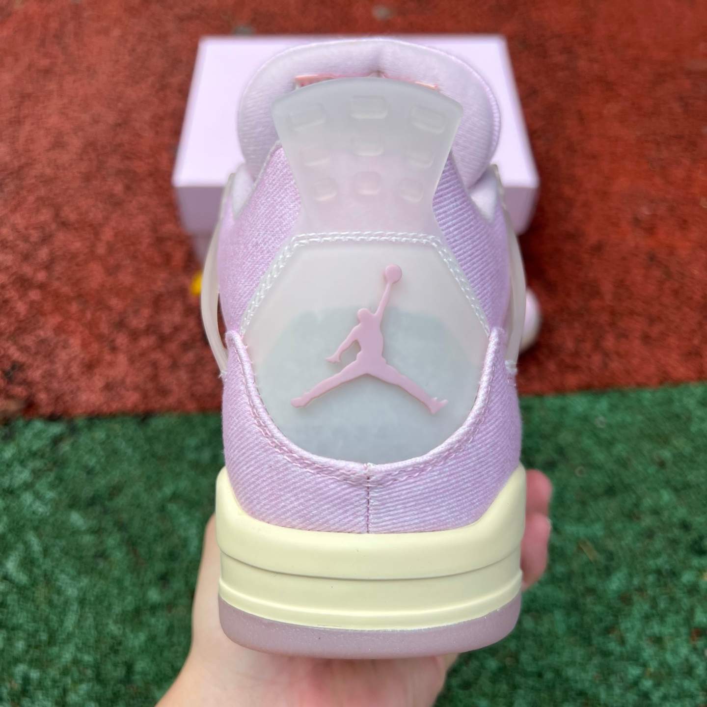 aj4 Nike Air Jordan 4 Retro lced Carmine IB6716-600 - Image 8