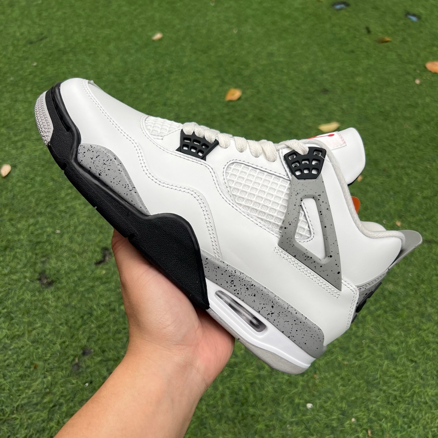 aj4 2025 t1 Air Jordan 4 White Cement FV5029-100 - Image 10