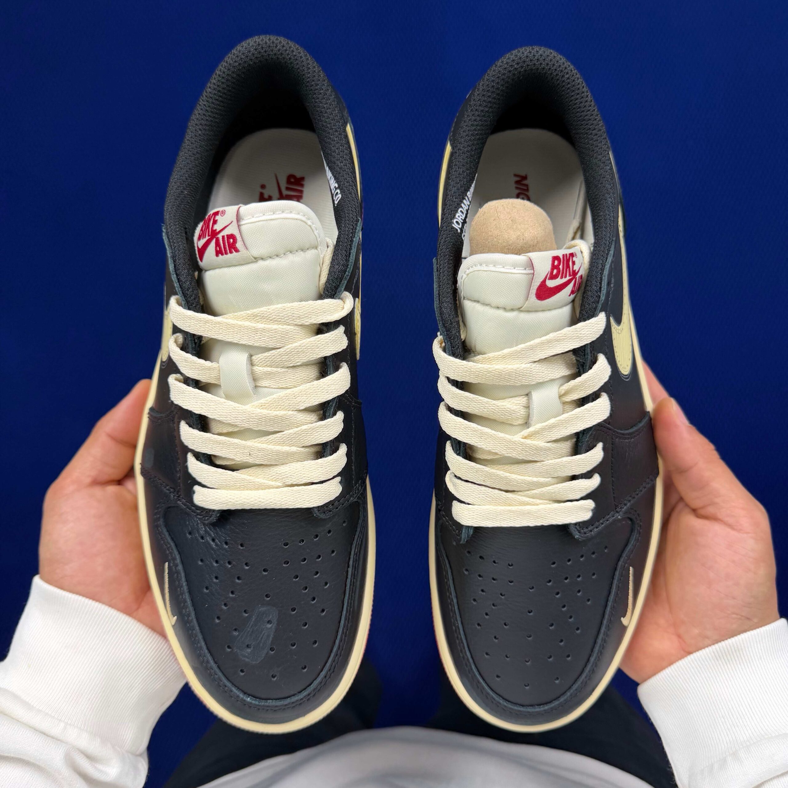 DT AJ1Low Nigel Sylvester x Jordan Air Jordan 1 Retro Low IB8958-001 - Image 8