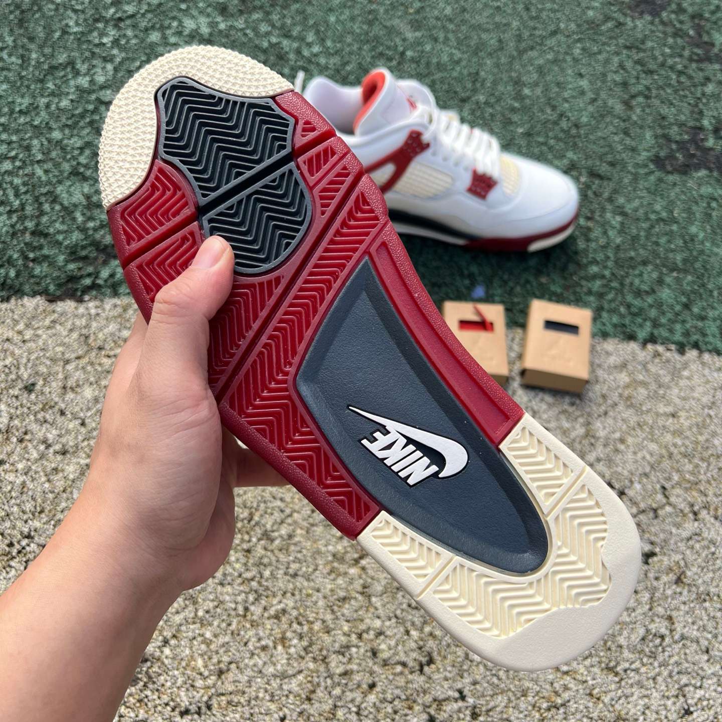 Og aj4 Nigel Sylvester x Jordan Air Jordan 4 IQ8055-100 - Image 17